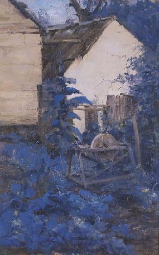 Clara Southern The Back of the Barn France oil painting art